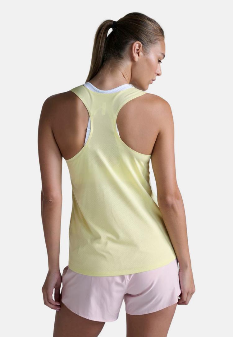 2XU 2XU Light Speed Tech Singlet Funktionsshirt Damen - lemon ice-lemon reflective - 3 | SportScheck
