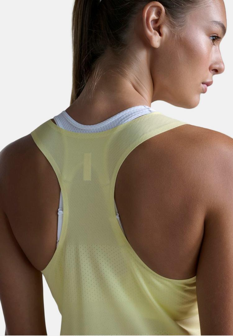 2XU 2XU Light Speed Tech Singlet Funktionsshirt Damen - lemon ice-lemon reflective - 6 | SportScheck