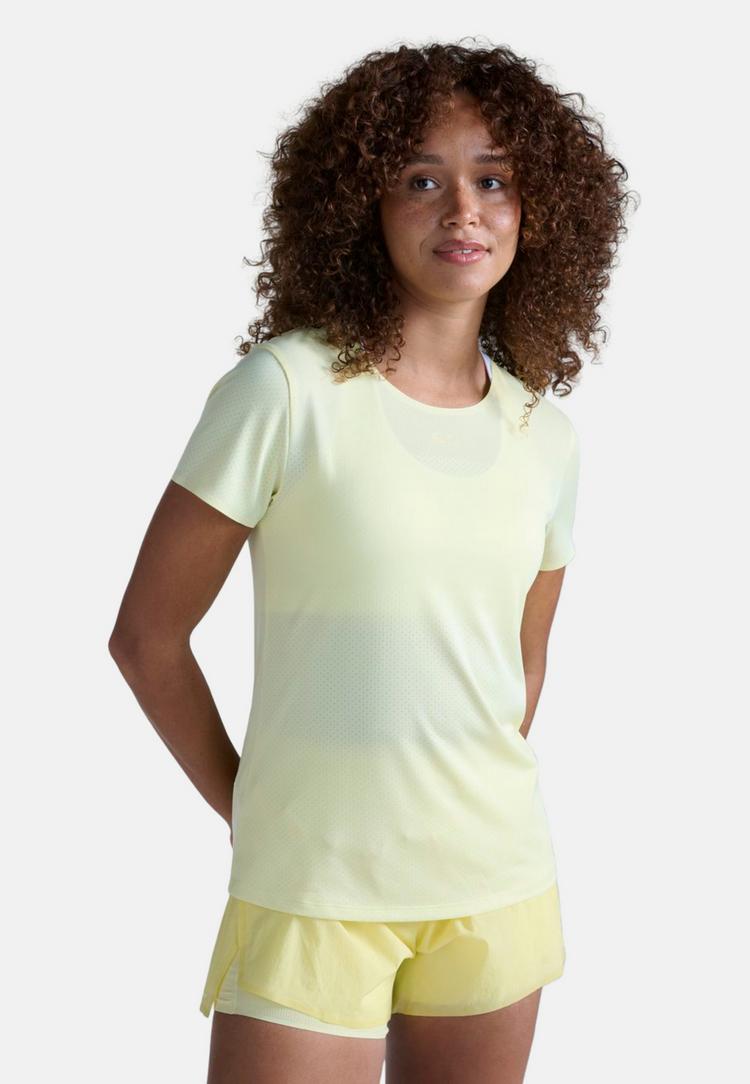 2XU 2XU Light Speed Tech Tee Funktionsshirt Damen - lemon ice-lemon reflective - 4 | SportScheck