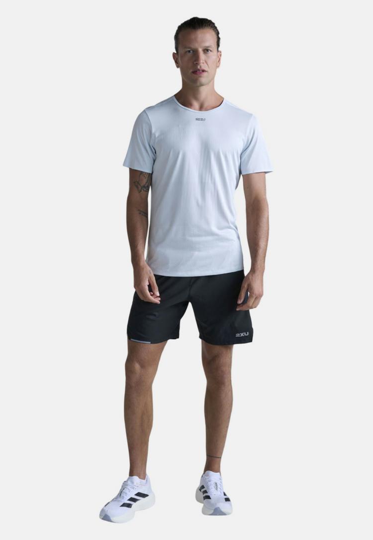 2XU 2XU Light Speed Tech Tee Funktionsshirt Herren - moonstone-black reflective - 0 | SportScheck