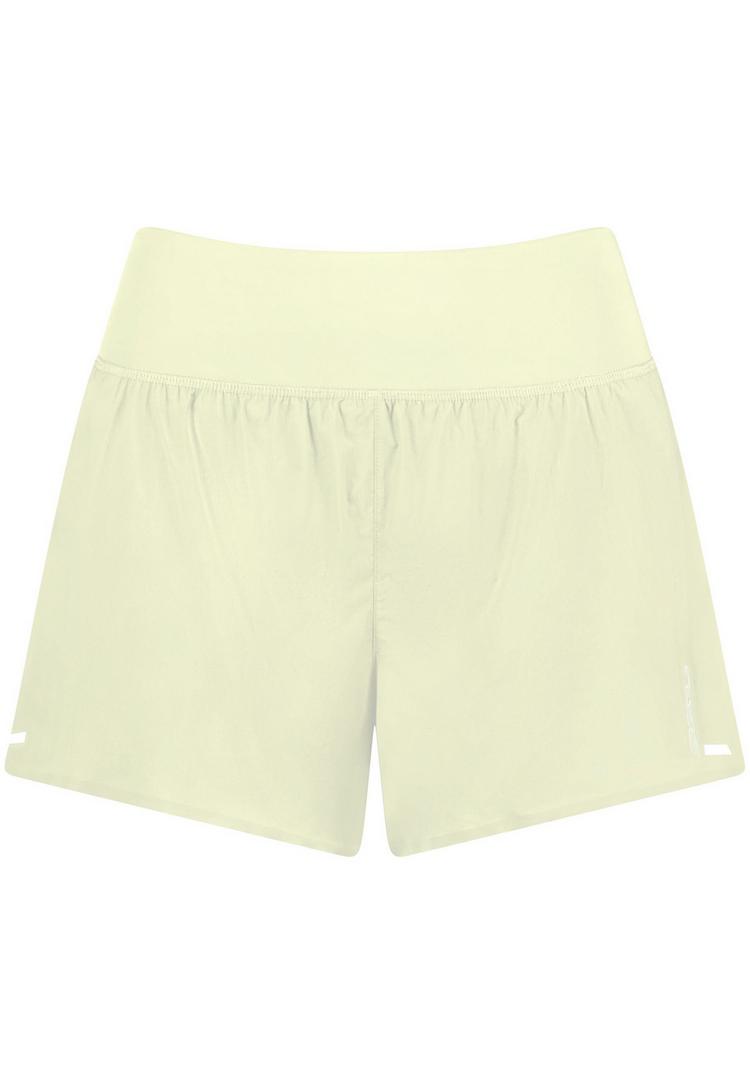 2XU 2XU Aero Hi-Rise 2-in-1 3 Inch Shorts Funktionsshorts Damen - lemon ice-lemon reflective - 0 | SportScheck