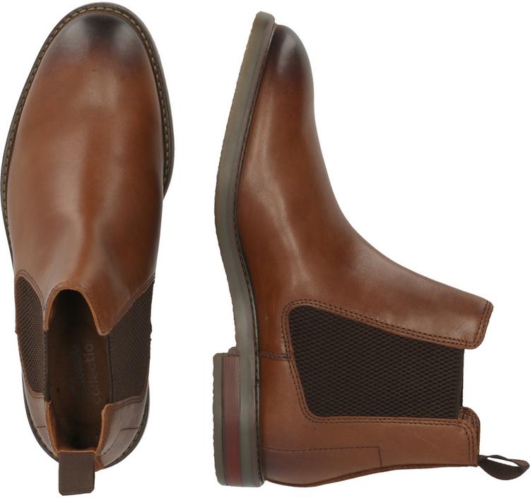 Clarks Clarks Jaxen Easy Stiefel Herren - 5241 Tan Leather - 2 | SportScheck