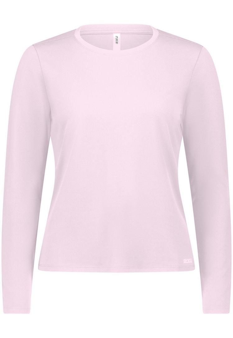 2XU 2XU Ignition Aero Mesh Long Sleeve Funktionsshirt Damen - pink frost-pinkfrostreflective - 0 | SportScheck