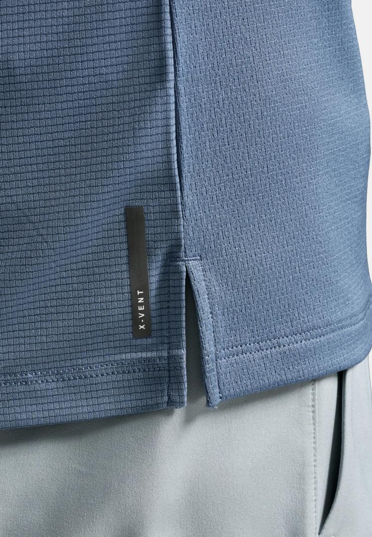 2XU 2XU Aero Mesh Tee Funktionsshirt Herren - indigo-black reflective - 0 | SportScheck