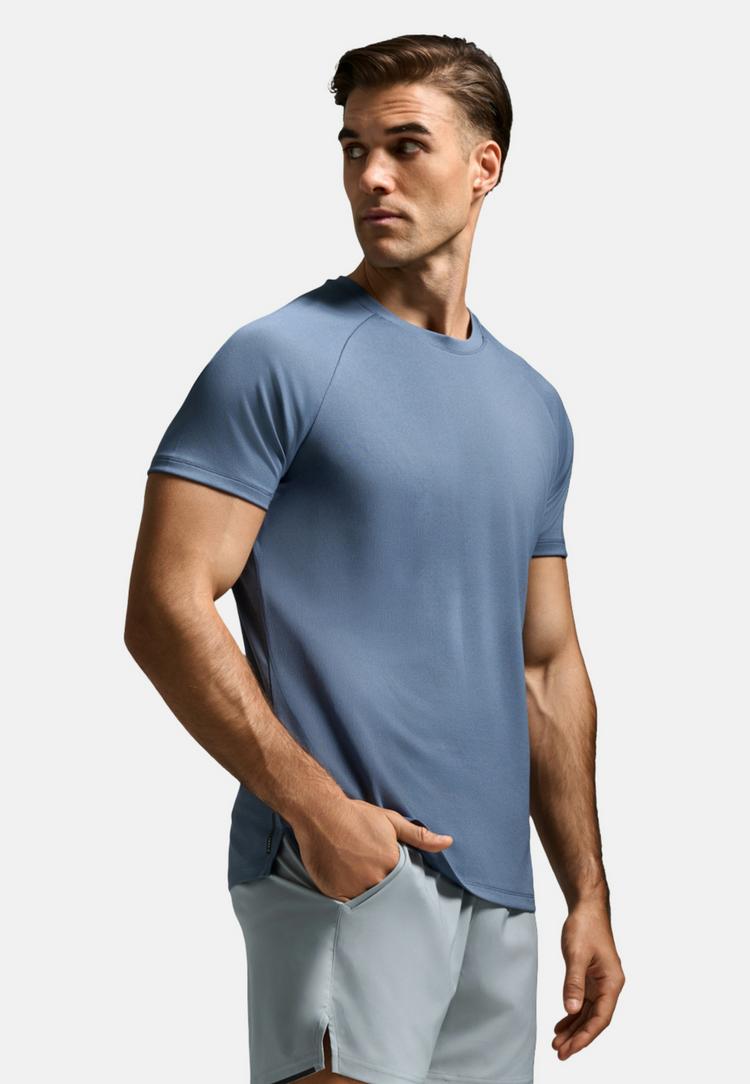 2XU 2XU Aero Mesh Tee Funktionsshirt Herren - indigo-black reflective - 2 | SportScheck