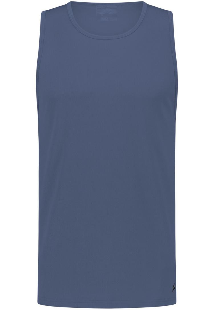 2XU 2XU Aero Mesh Tank Funktionsshirt Herren - indigo-black reflective - 0 | SportScheck