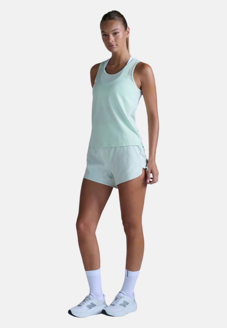 2XU 2XU Aero Mesh Singlet Funktionsshirt Damen - mint dust-mint reflective - 1 | SportScheck