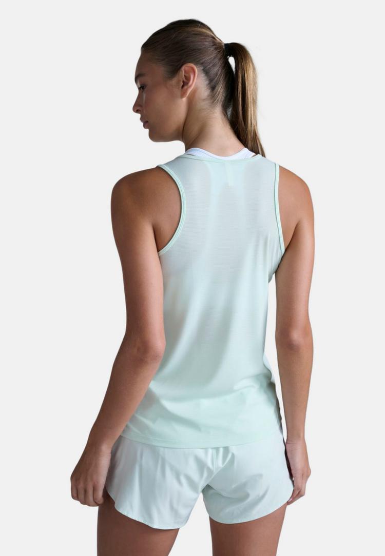 2XU 2XU Aero Mesh Singlet Funktionsshirt Damen - mint dust-mint reflective - 7 | SportScheck