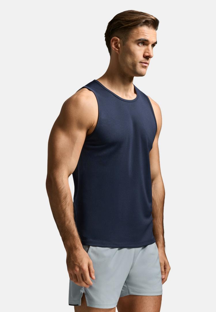 2XU 2XU Aero Mesh Tank Funktionsshirt Herren - midnight-silver reflective - 3 | SportScheck