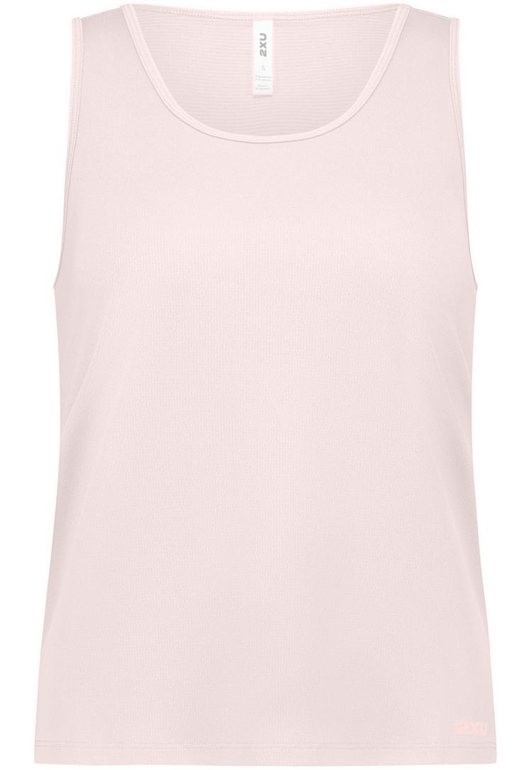 2XU 2XU Aero Mesh Singlet Funktionsshirt Damen - pink frost-pinkfrostreflective - 0 | SportScheck