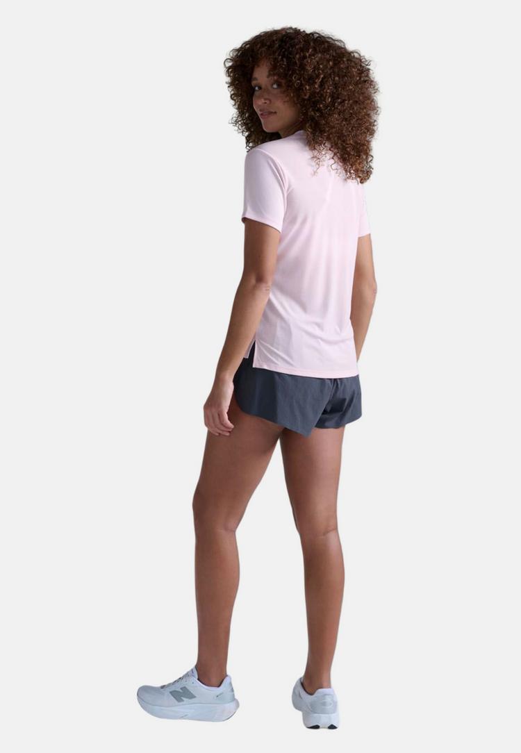 2XU 2XU Aero Mesh Tee Funktionsshirt Damen - pink frost-pinkfrostreflective - 1 | SportScheck