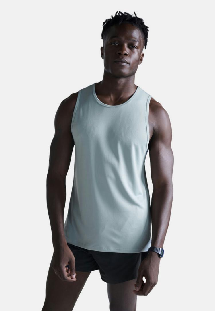 2XU 2XU Aero Mesh Tank Funktionsshirt Herren - smoke blue-black reflective - 3 | SportScheck