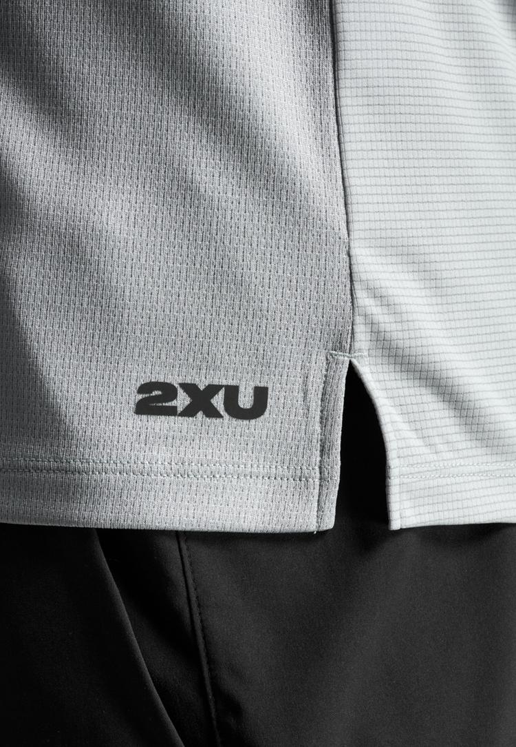 2XU 2XU Aero Mesh Tank Funktionsshirt Herren - weathervane-black reflective - 5 | SportScheck