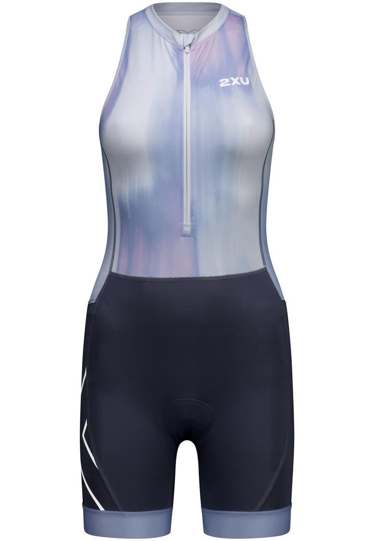 2XU 2XU Core Trisuit Triathlonanzug Damen - hydrangea-india ink - 0 | SportScheck