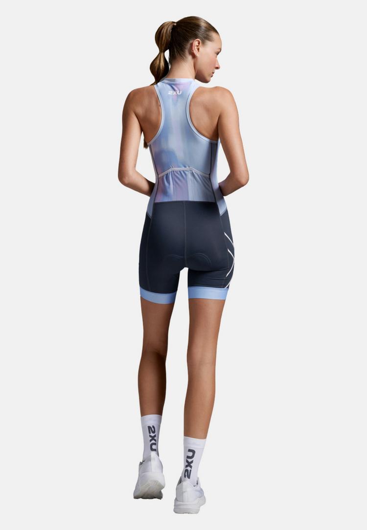 2XU 2XU Core Trisuit Triathlonanzug Damen - hydrangea-india ink - 1 | SportScheck
