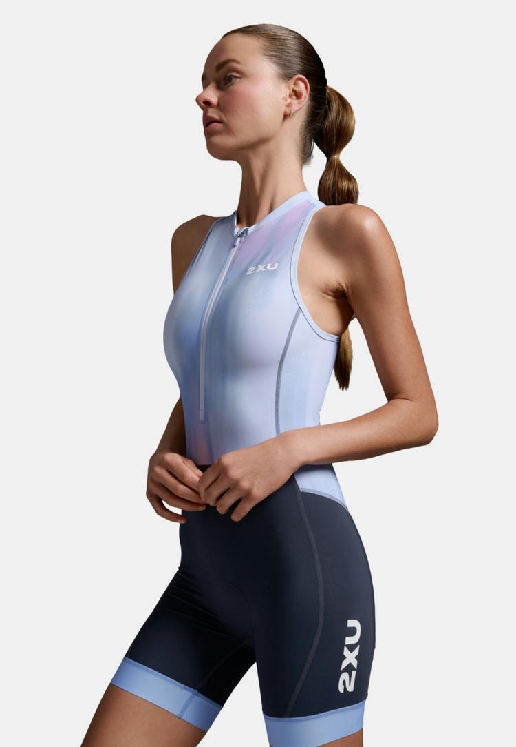 2XU 2XU Core Trisuit Triathlonanzug Damen - hydrangea-india ink - 3 | SportScheck