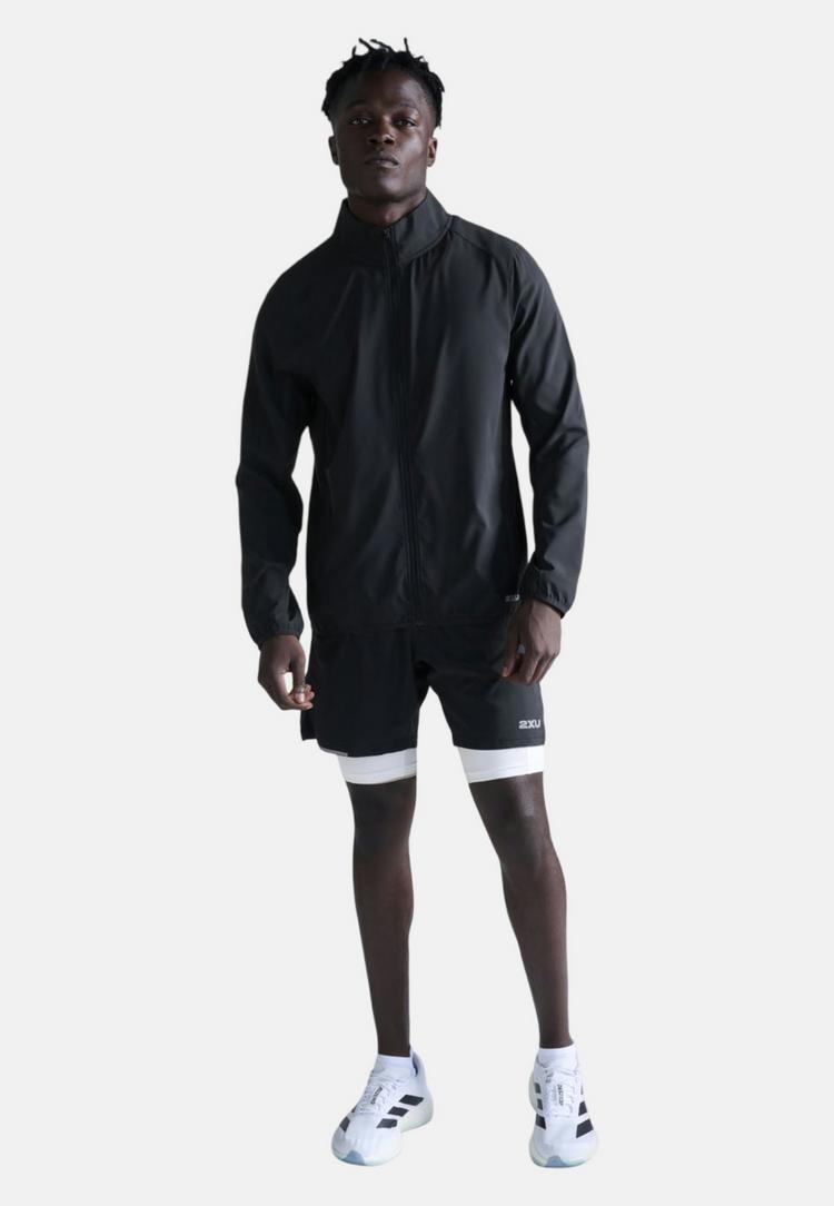 2XU 2XU Aero Jacket Laufjacke Herren - black-silver reflective - 0 | SportScheck
