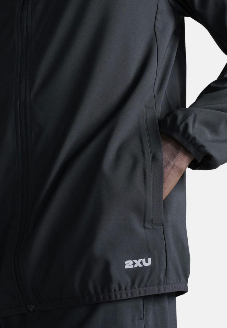 2XU 2XU Aero Jacket Laufjacke Herren - black-silver reflective - 5 | SportScheck