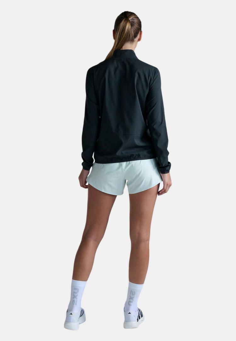 2XU 2XU Aero Jacket Laufjacke Damen - black-silver reflective - 2 | SportScheck