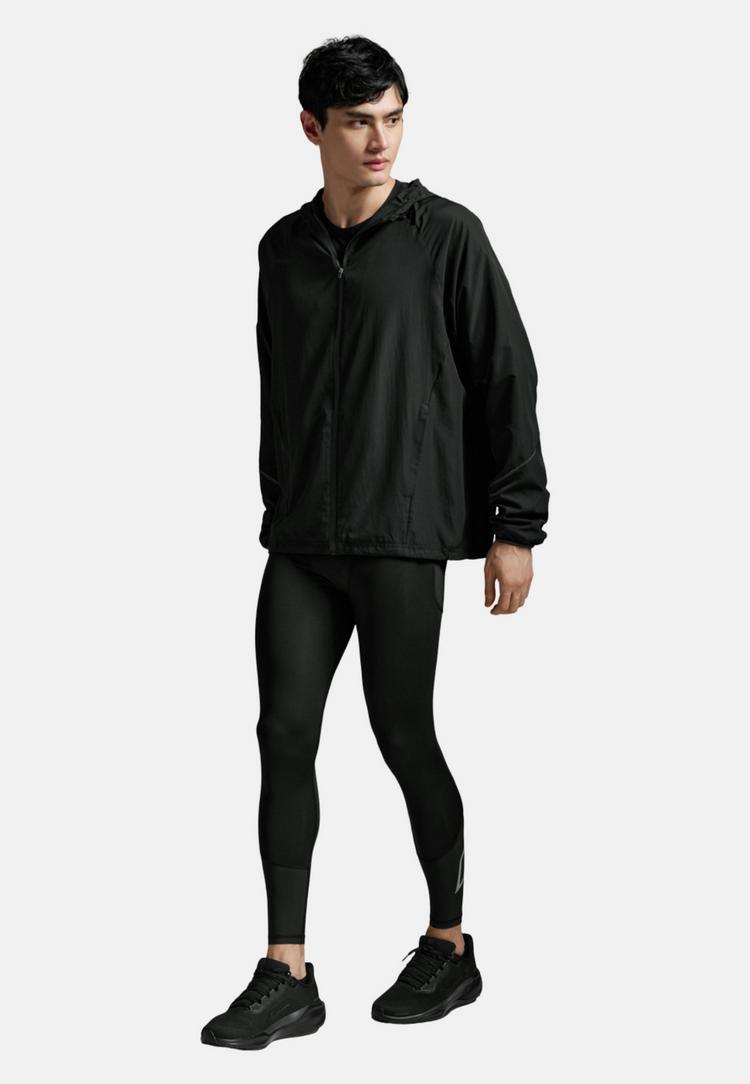2XU 2XU Aero Hex Windbreaker Windbreaker Herren - black-silver reflective - 0 | SportScheck