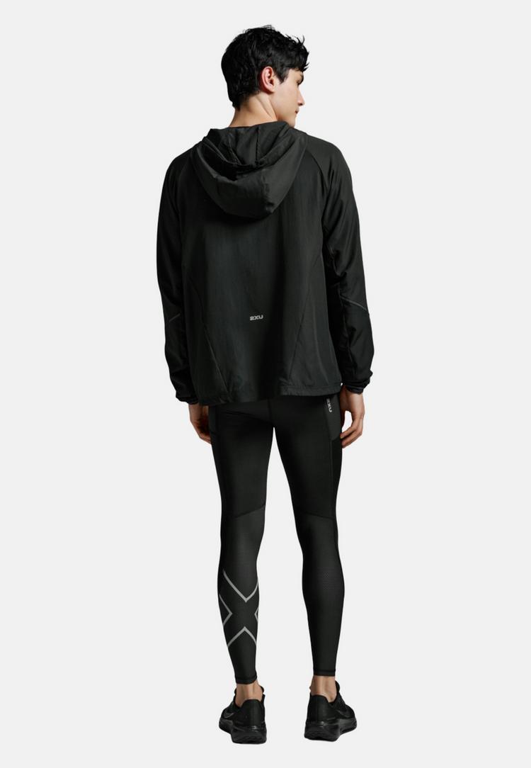 2XU 2XU Aero Hex Windbreaker Windbreaker Herren - black-silver reflective - 2 | SportScheck