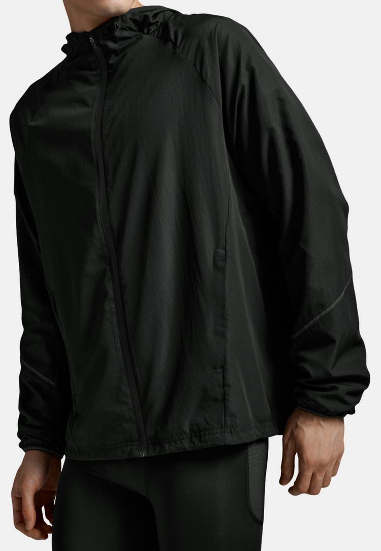 2XU 2XU Aero Hex Windbreaker Windbreaker Herren - black-silver reflective - 3 | SportScheck