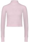 2XU Womens Aero Waffle 1/2 Zip Funktionsshirt Damen - pink frost-pink reflective