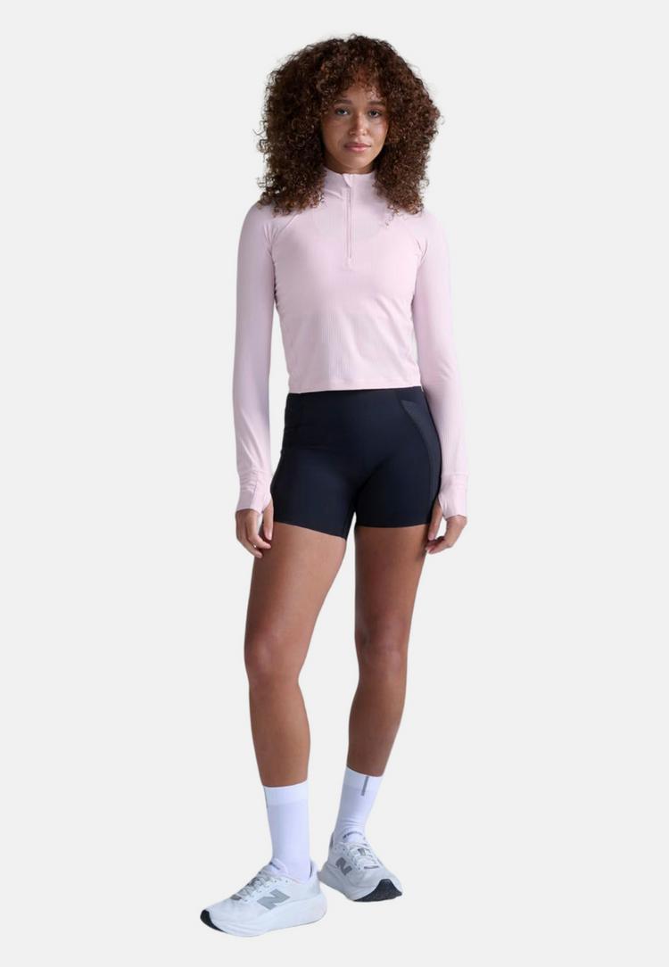 2XU 2XU Womens Aero Waffle 1/2 Zip Funktionsshirt Damen - pink frost-pink reflective - 0 | SportScheck