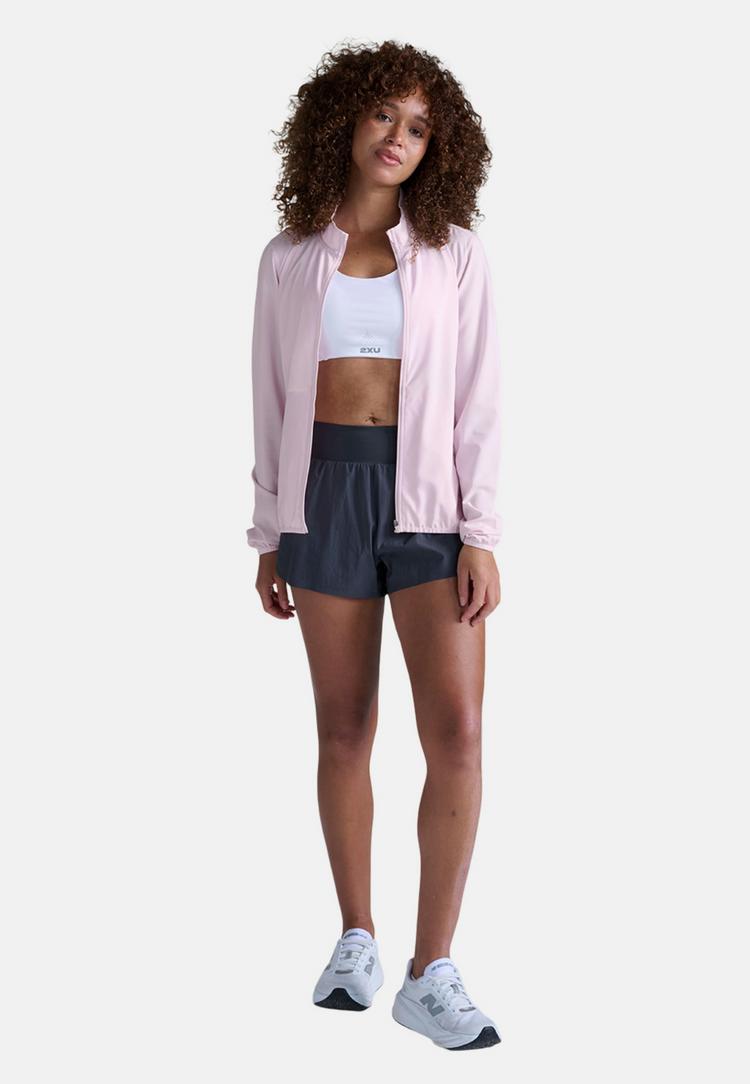 2XU 2XU Aero Jacket Laufjacke Damen - pink frost-pink reflective - 0 | SportScheck
