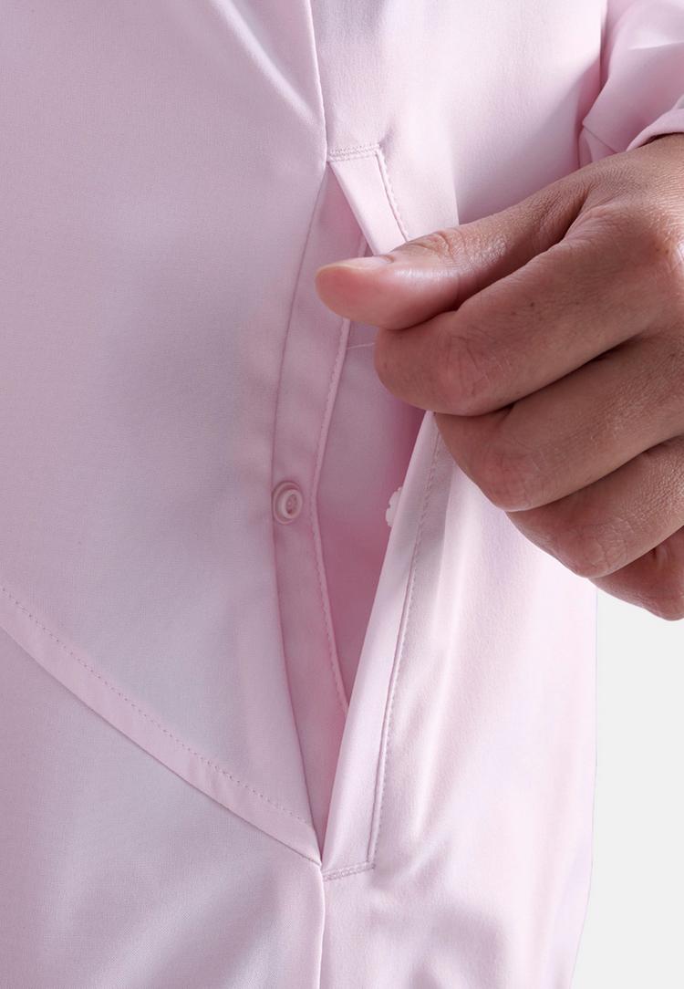 2XU 2XU Aero Jacket Laufjacke Damen - pink frost-pink reflective - 7 | SportScheck