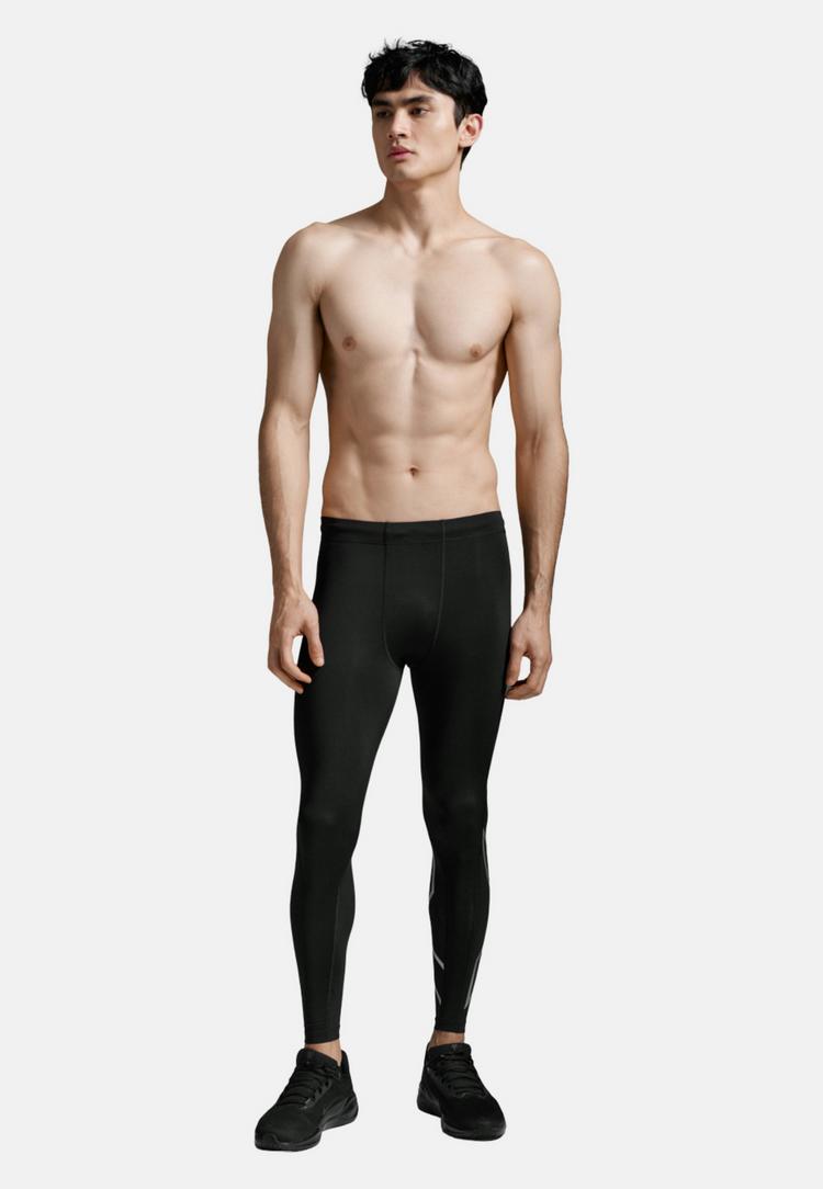 2XU 2XU Core Compression Tights Tights Herren - black-silver - 0 | SportScheck