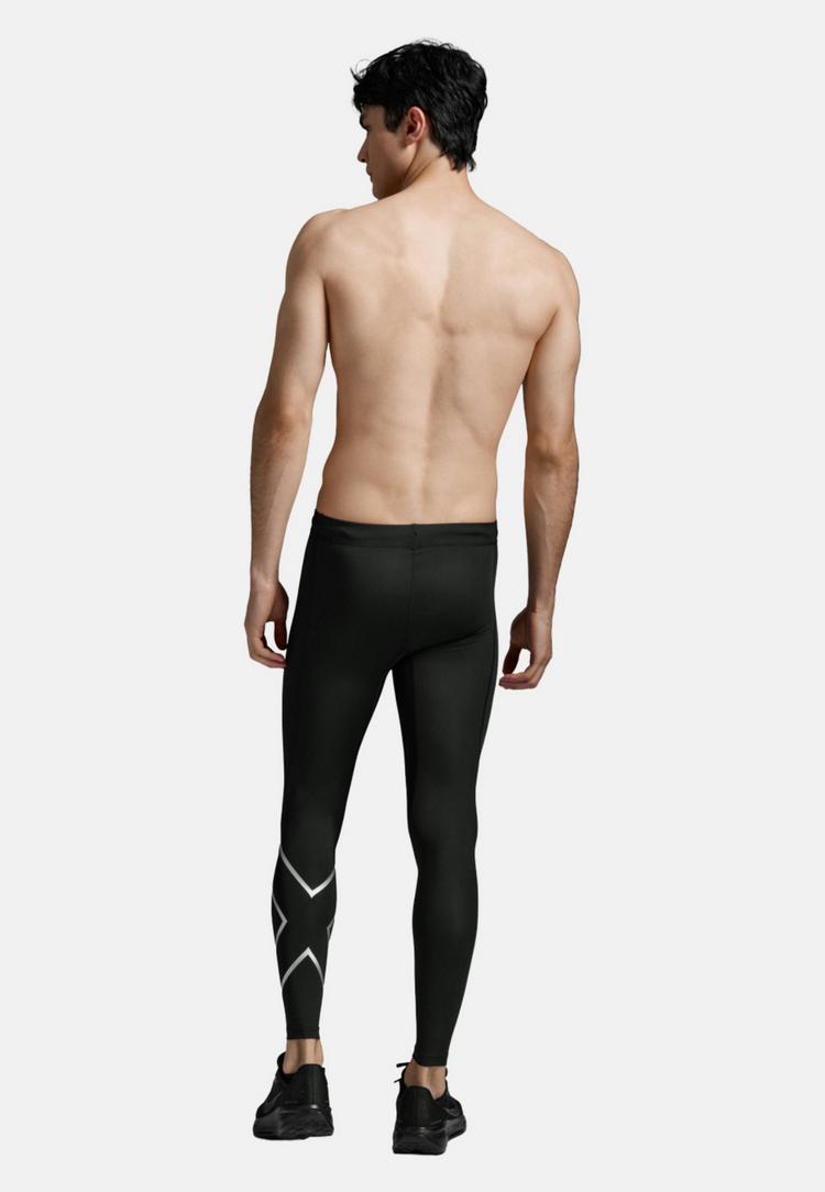2XU 2XU Core Compression Tights Tights Herren - black-silver - 2 | SportScheck