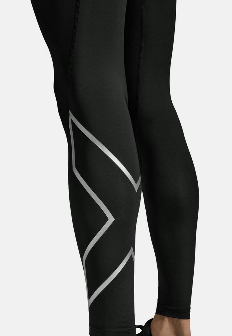 2XU 2XU Core Compression Tights Tights Herren - black-silver - 4 | SportScheck
