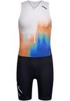 2XU Core Trisuit Triathlonanzug Herren - nebula blaze-midnight