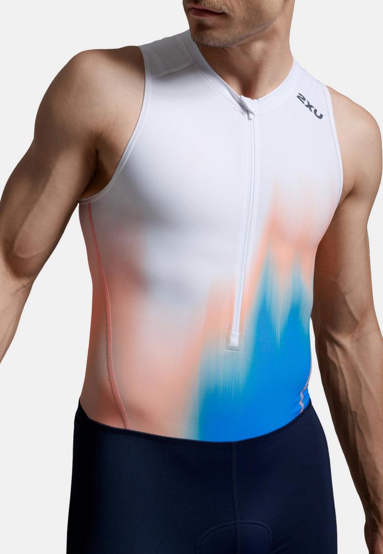 2XU 2XU Core Trisuit Triathlonanzug Herren - nebula blaze-midnight - 6 | SportScheck