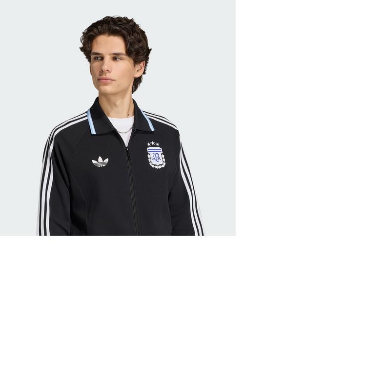 adidas adidas Argentinien Anthem Ausw&auml;rtsjacke Trainingsanzug Herren - Black - 1 | SportScheck