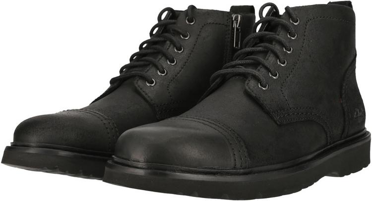 Clarks Clarks Weltridge Zip Boots Herren - 1216 Black Leather - 1 | SportScheck