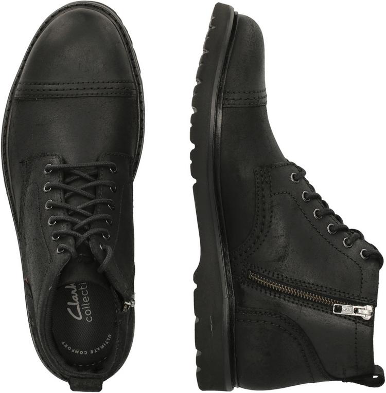 Clarks Clarks Weltridge Zip Boots Herren - 1216 Black Leather - 2 | SportScheck