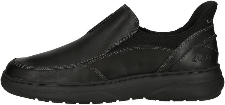 Clarks Clarks Mullan Step Slipper Herren - 1216 Black Leather - 0 | SportScheck