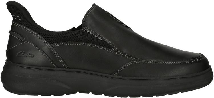 Clarks Clarks Mullan Step Slipper Herren - 1216 Black Leather - 0 | SportScheck