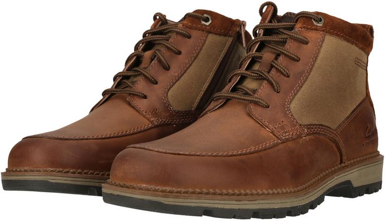Clarks Clarks Maplewalk Rise Boots Herren - 5234 Dark Tan Lea - 1 | SportScheck