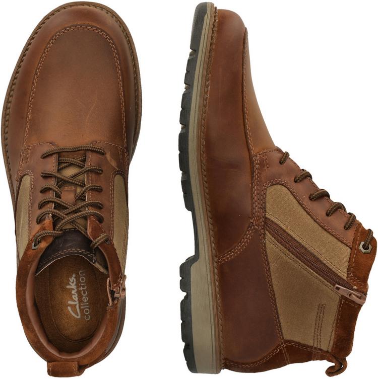 Clarks Clarks Maplewalk Rise Boots Herren - 5234 Dark Tan Lea - 2 | SportScheck