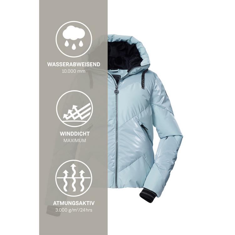 KILLTEC KILLTEC KSW 113 WMN SKI QLTD JCKT Skijacke Damen - Kristallblau - 4 | SportScheck