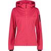 CMP Woman Jacket Zip Hood Softshelljacke Damen - Pink4773