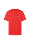 Cleptomanicx Printshirt Herren - Chinese Red