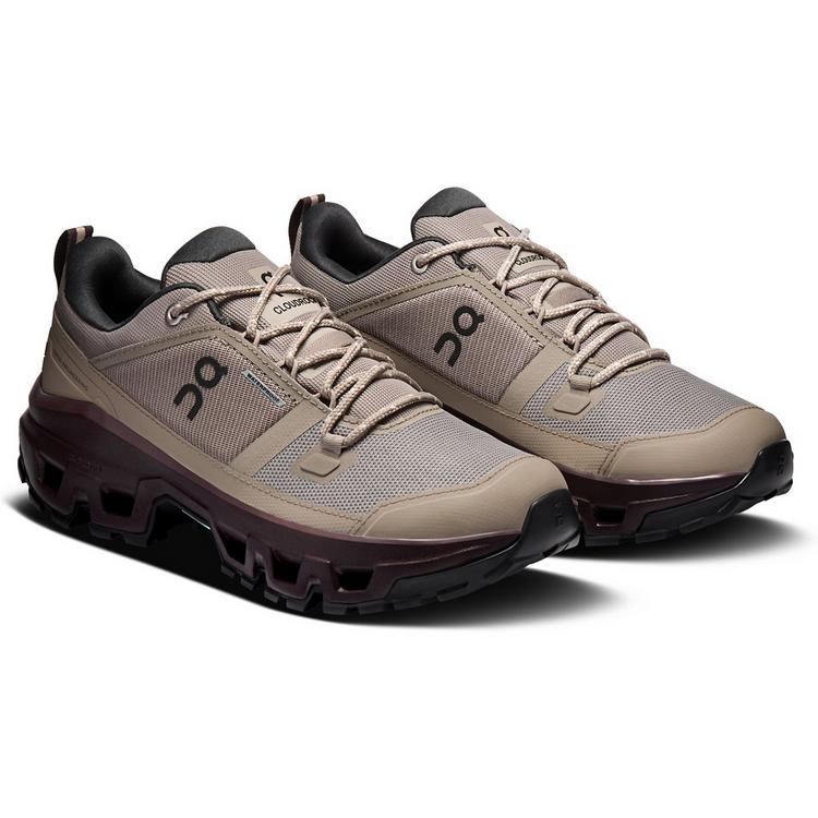 On On Cloudrock Low WP Wanderschuhe Damen - Oliv1056 - 8 | SportScheck