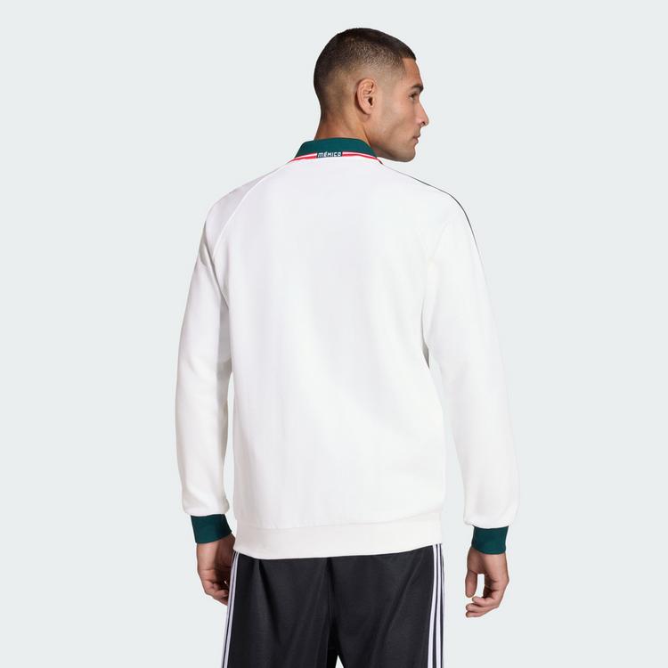 adidas adidas Mexiko Anthem Ausw&auml;rtsjacke Trainingsanzug Herren - White - 1 | SportScheck
