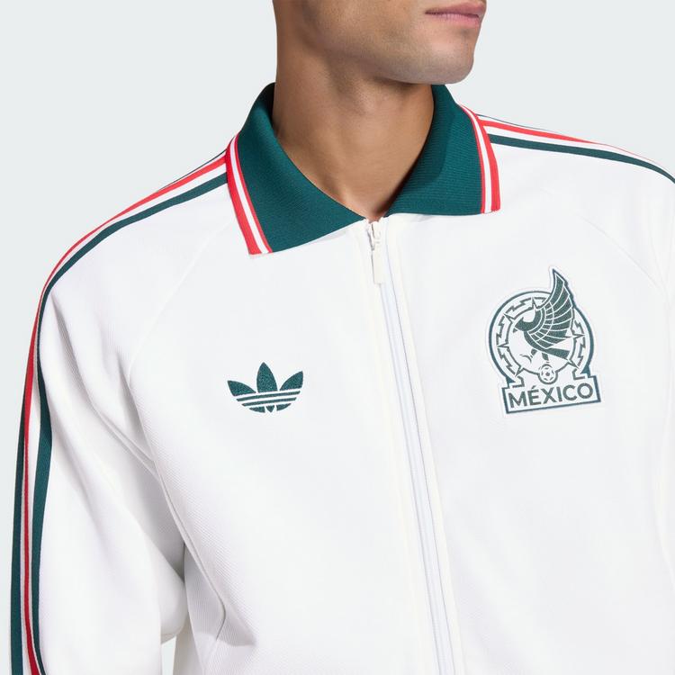 adidas adidas Mexiko Anthem Ausw&auml;rtsjacke Trainingsanzug Herren - White - 0 | SportScheck
