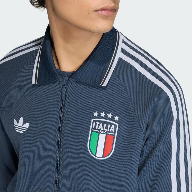 adidas adidas Italien Anthem Ausw&auml;rtsjacke Trainingsanzug Herren - Night Marine - 0 | SportScheck