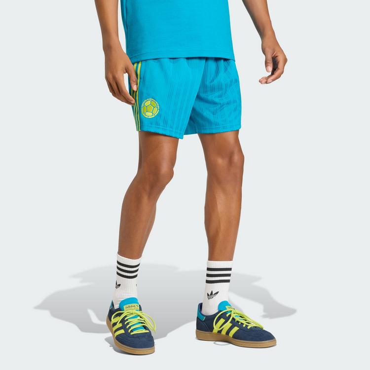 adidas adidas Kolumbien Originals Shorts Fu&szlig;ballshorts Herren - Mystery Petrol - 0 | SportScheck